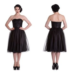 Hell Bunny Tamara Dress in Black